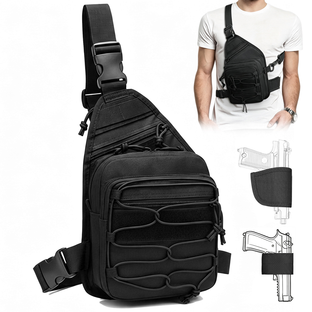 Edc Carry Bag For Pistol - Tactical Pistol Gun Storage Bag Concealed