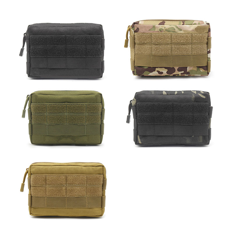 Edc Carry Belt Pouch - Tactical Molle Waist Pack 600D Waterproof