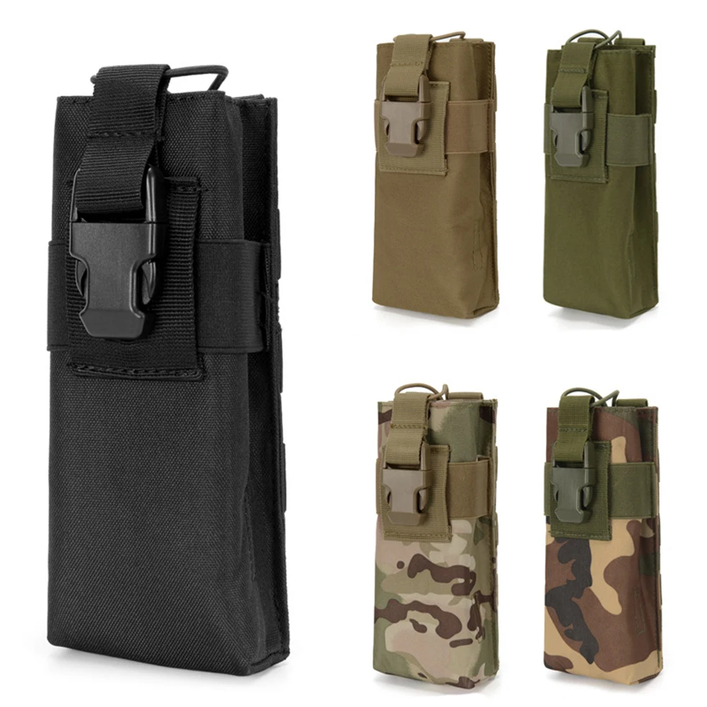 Edc Carry Pocket - Outdoor Walkie Talkie Pouch Water Bottle