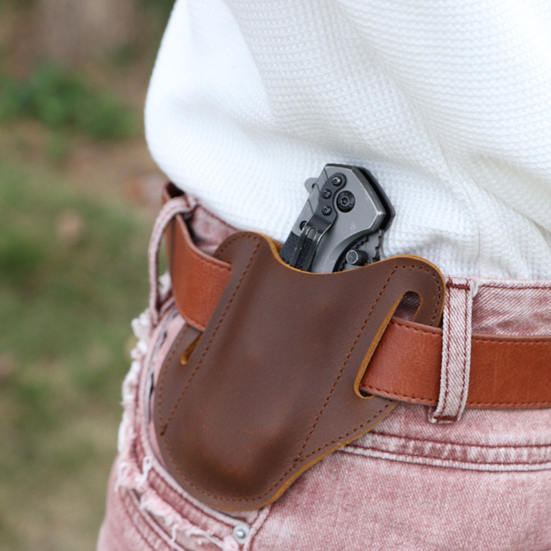 Leather EDC Tool Pouch Outdoor - đánh giá và giá Edc Carry Belt Pouch