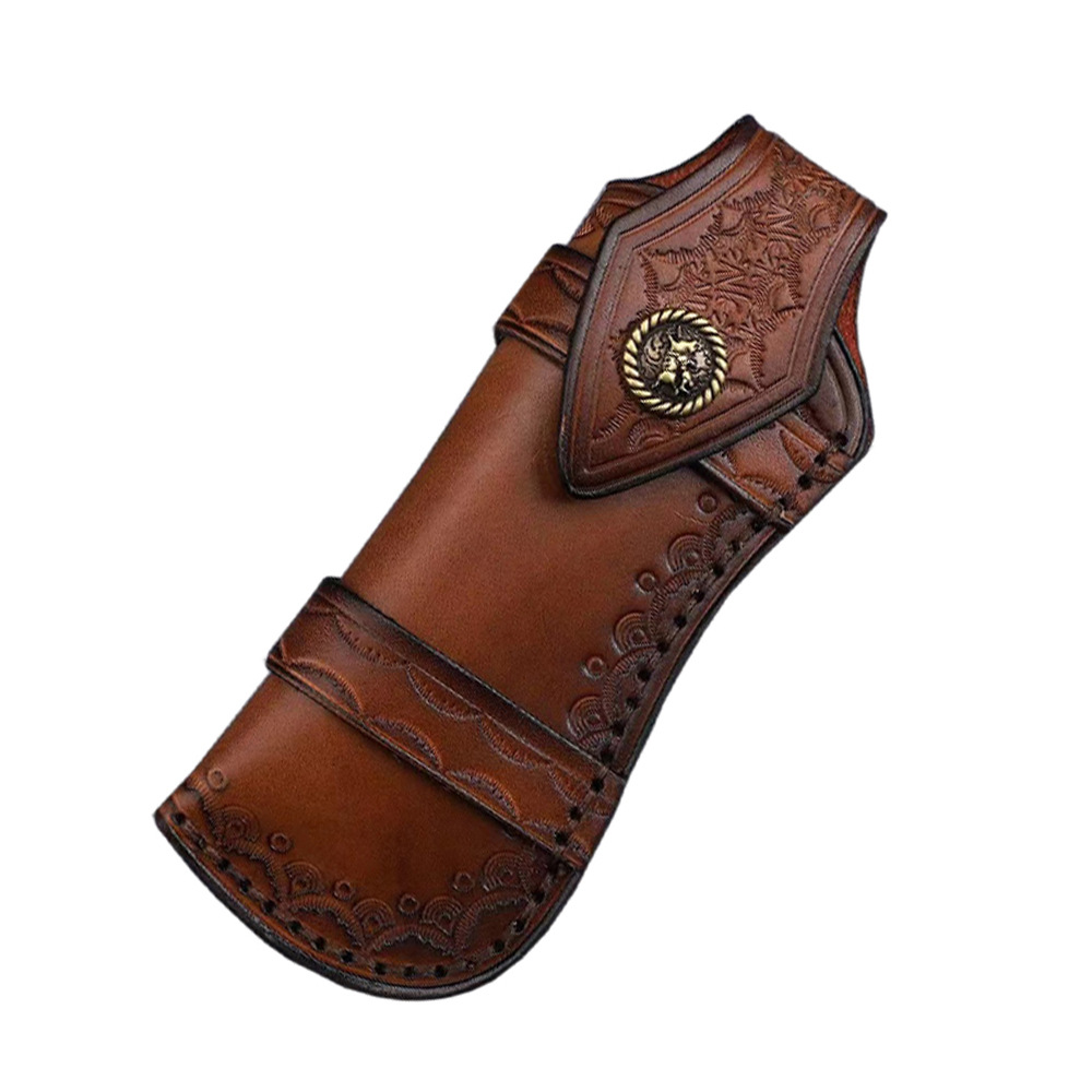 Large Size First Layer Cowhide - đánh giá và giá Edc Everyday Carry Knives