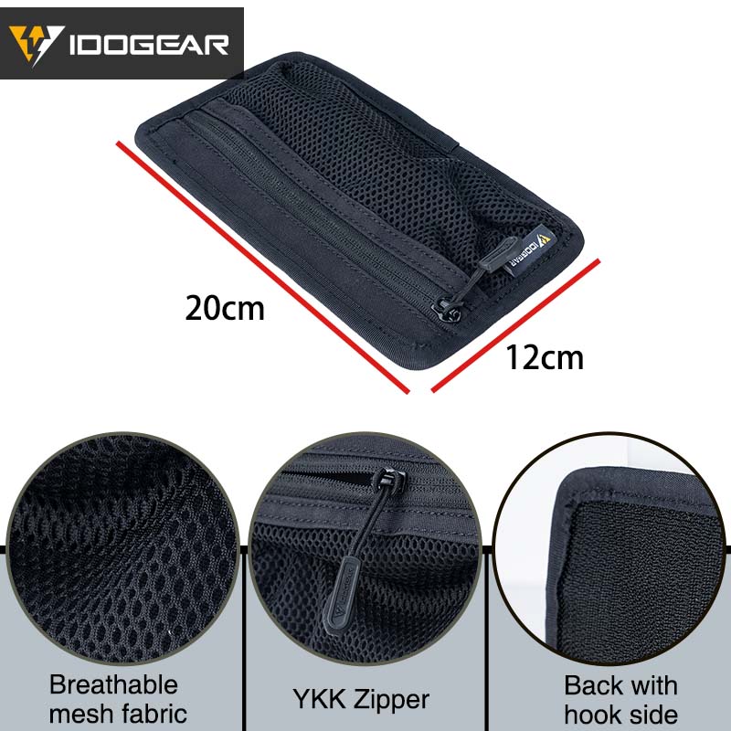 IDOGEAR Tactical Mesh Pouch In - đánh giá và giá Edc Carry Pocket