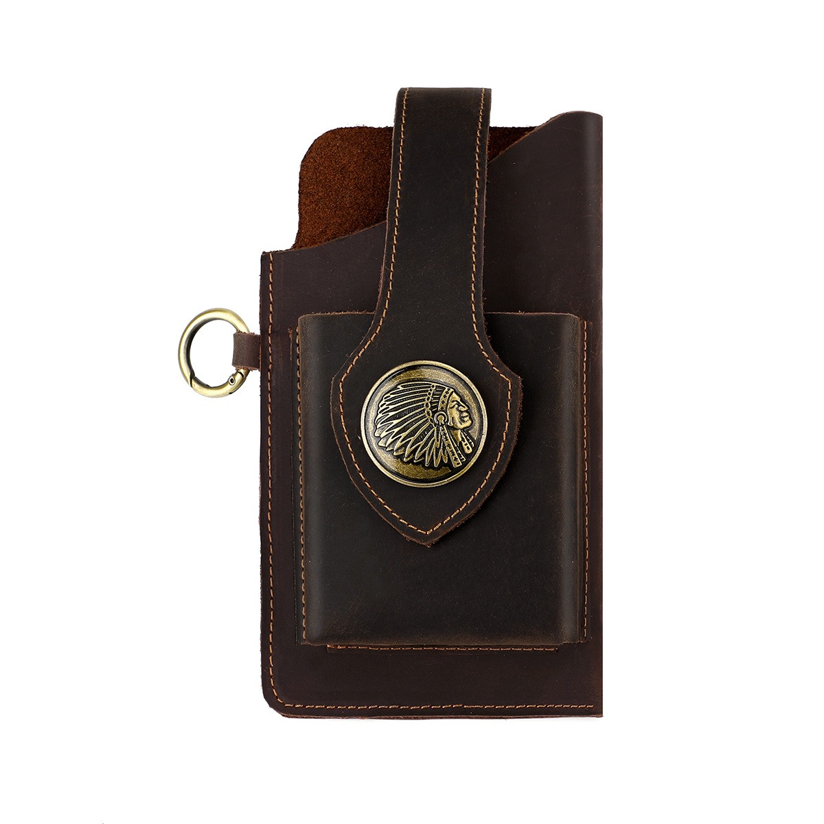 Men Leather Belt Loop Phone Po - đánh giá và giá Edc Carry Belt Leather
