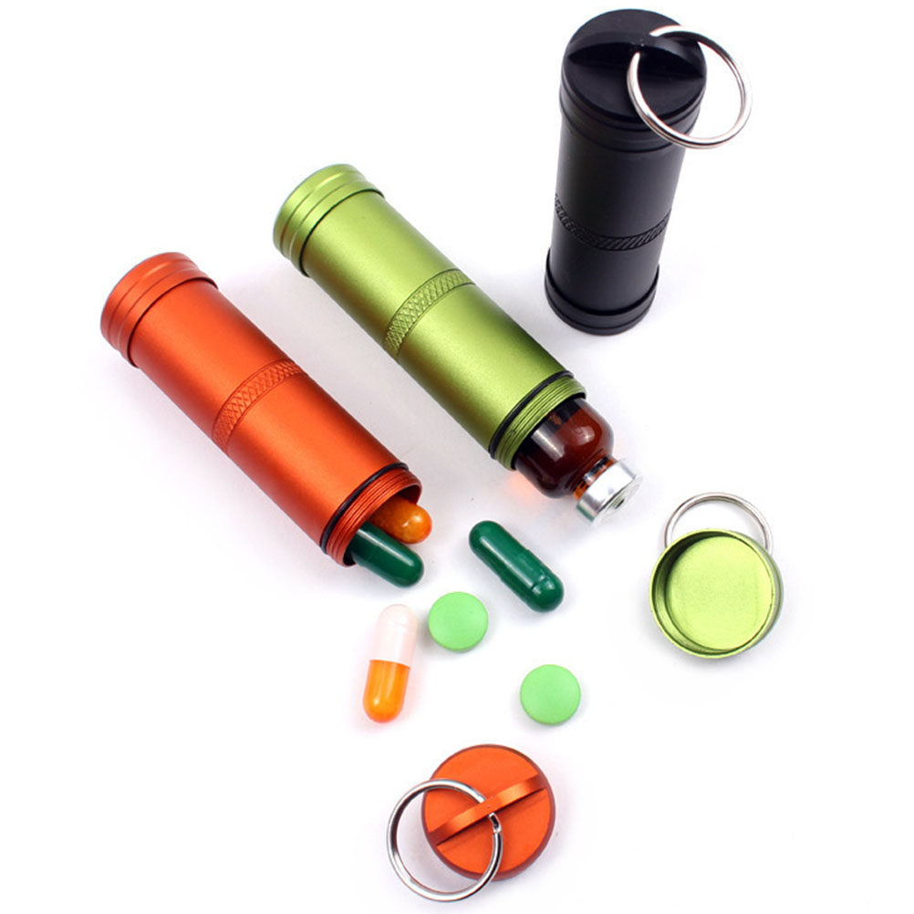 1Pcs Titanium Alloy Waterproof - đánh giá và giá Pill Fob Capsule