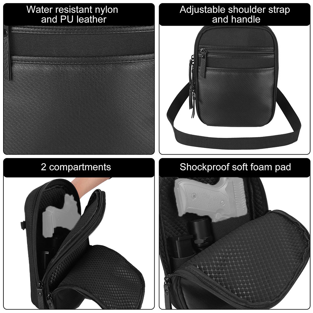 Tactical Gun Bag Concealed Car - đánh giá và giá Edc Concealed Carry Bag