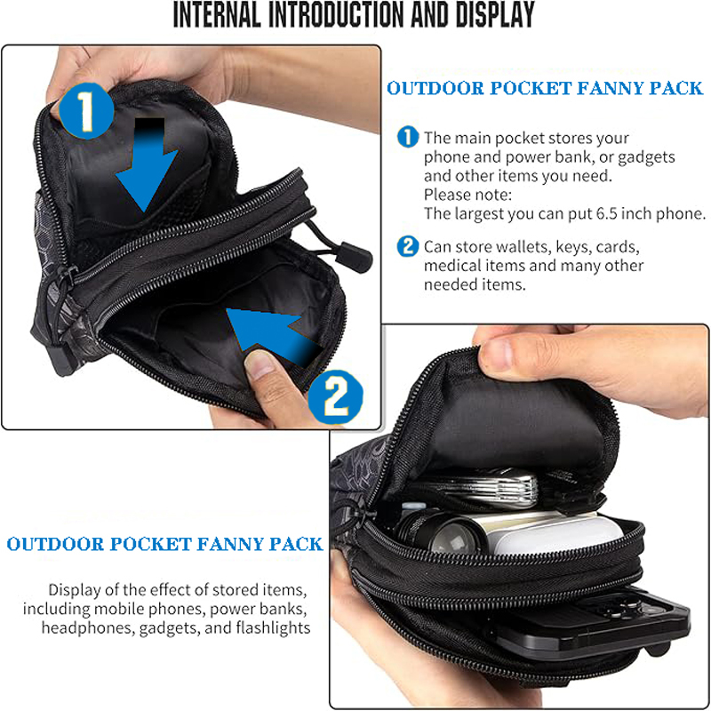 Universal EDC Tactical Molle P - đánh giá và giá Edc Carry Belt Pouch